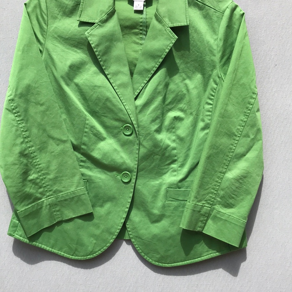 Green cotton jacket